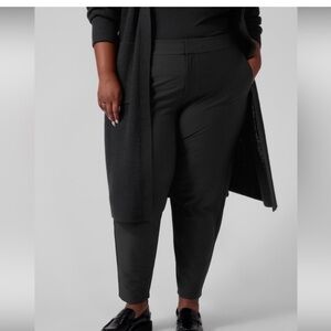 Athleta Black Straight Leg Pants